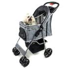 Carrinho de passeio para Pet, animal de estimação, cachorro, cão, gato de pequeno porte até 15Kg