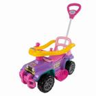 Carrinho De Passeio Quadriciclo Infantil Menina Brinquedo Criança Controle Antiderrapante Gancho Coordenação Motora