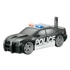 Carrinho de Polícia de Fricção com Luz e Som - City Service - Preto - 1:16 - Yes Toys
