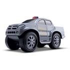 Carrinho de polícia grande pick up de brinquedo big federal speed police