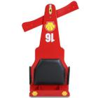 Carrinho de Rolimã F1 Com Rodas de Skate Vermelho 16 - Multidecor