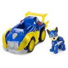 Carrinho e Boneco Patrulha Canina Chase Super Paws Com Som E Luz 1465B Sunny