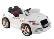 Carrinho Elétrico Esporte 6v Com Controle Remoto Branco - Be