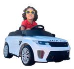 Carrinho eletrico Infantil 12v land rover evoque com bluetooth