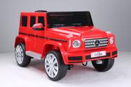 Carrinho Elétrico Infantil Para Crianças Motorizado Mercedes-Benz G 500 - Vermelho - Car kids