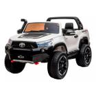 Carrinho Elétrico Infantil Toyota Hilux Com 2 Assentos 24v