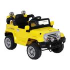 Carrinho Elétrico Jipe Infantil Trilha 12V Amarelo com Controle Remoto Bel - 927600