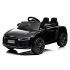 Carrinho Elétrico Motorizado Infantil 12v Audi R8 Preto Com Controle Remoto - Zippy Toys