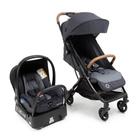 Carrinho Eva² Graphite Bebê Conforto e Base Maxi Cosi