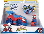 Carrinho de Controle Remoto Homem Aranha Webtangle - Candide - MP Brinquedos