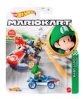 Carrinho Hot Wheels Baby Luigi Sneeker Mario Kart Mattel