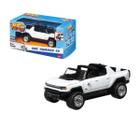 Carrinho Hot Wheels Gmc Hummer Ev Pull-Back Speeders 1:43