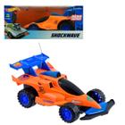 Carrinho Hot Wheels Laranja Shock Wave Com Controle Remoto