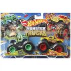Carrinho HOT Wheels Monster TRUCK BUNS X Fried Mattel FYJ64