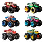 Carrinho HOT Wheels Monster TRUCK SHARK Wreak Marrom Mattel GCF94 em  Promoção na Americanas