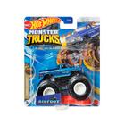 Carrinho Hot Wheels Monster Trucks Bigfoot Azul HLR92 - Mattel