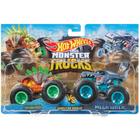 Conjunto e Pista - Hot Wheels - Monster Trucks - Pneu de Acrobacia - Mattel  - Pistas - Magazine Luiza