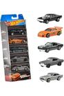 Carrinho Hot Wheels Pack C/5 - Edição Fast & Furious Mattel