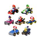 Carrinho Hot Wheels Super Mario Kart Luigi Coleção Mattel Original 1:64