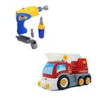 Carrinho Infantil Big X Truck Caminhão Bombeiro com Parafusadeira