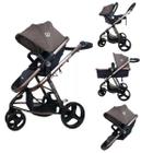 Carrinho Infantil com Bebê Conforto 3 Em 1 Evolution Travel System - Color Baby