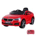 Carrinho Infantil Elétrico BMW 6 GT Gran Turismo, 12V Com Controle Remoto BelFix Bel Brink