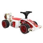 Carrinho Infantil menino menina Rolimã Volante Kart Branco