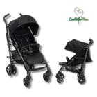 Carrinho lite way 4 basic jet black - chicco