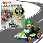 Carrinho Mario Kart Hot Wheels 1:64 Original - Mattel Gbg25 Luigi Cód. 1881