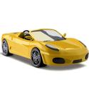Carrinho Miniatura Ferrari conversível Infantil Fast Car - Silmar Brinquedos