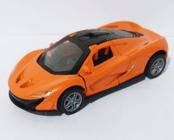 Carrinho Miniatura McLaren Abre Porta Fricção Metal Escala 1:32(Laranja)