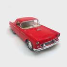 Carrinho Miniatura Metal Ford Thunderbird 1955 a Fricção Escala 1:36(Vermelho)