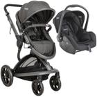 Carrinho Moises Bebe Conforto Kiddo Quantum Melange Preto