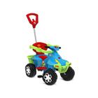 Carrinho Para Passeio Infantil Smart Quad Azul Bandeirantes