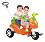 Carrinho Pedal Ou Passeio Duo Moto C/ 02 Lugares Calesita