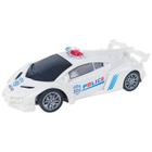 Brinquedo Carrinho de Policia c/ Controle Remoto Branco - Shop Macrozao