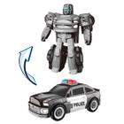 Carrinho Robô Transformável Megaformers Guardian Polícia BR1755