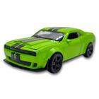 Carrinho Tipo Challenger Miniatura McFive Die-Cast Model 1981 Escala 1:36 Verde 6836-32 - Dorémi - COML BELATORRE