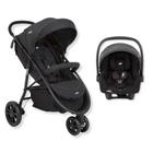 Carrinho travel system litetrax 3 preto coal 0 a 15kg - joie