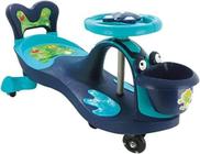 Carrinho Zippy Car Azul Infantil c/ Luz Som Cestinho 100kg - Zippy Toys