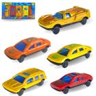 Carrinhos De Brinquedo Coleção Kit 5un Mini Carros Infantil-