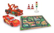 Carrinhos De Brinquedo Com Pista Do Filme Carros Mcqueen Disney