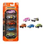Carrinhos em Miniatura Box com 5 Escala 1:64 Matchbox Mattel