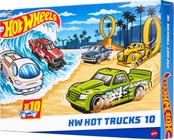 Carrinhos Hot Wheels - Pacote com 10 Unidades em Escala 1:64 - Para Crianças a partir de 3 Anos