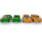 Carrinhos Miniatura Kit 4 Unidade Caminhão Plástico 1:64