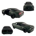 Carrinhos Miniaturas Ferro Dodge Challenger Str Fricção