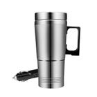 Carro baseado em aquecimento copo de aço inoxidável Thermos Kettle Travel Coffee Coffee Coffee Milk Heated Pot Mug Motor Hot Water Heater Chaleiras Elétricas - HTTN