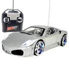 Carro Carrinho de Controle Remoto Ferrari Perfect Com Leds Rebaixado - XD TOY