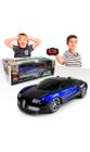 Carro Carrinho de Controle Remoto Ultra Carros de Luxo Bugatti ou Audi com 6 Funções 1:24 Polibrinq