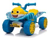 Carro Carrinho Elétrico Infantil Quadriciclo Baby Shark 6v